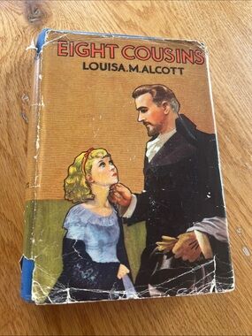 Eight Cousins Decorative Vintage Book - 1930